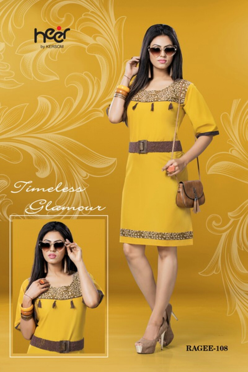 Heer Designer Ragee Vol-1 Short Ladies Wear Kurtis Heer Designer Ragee Vol-1 Short Ladies Wear Kurtis